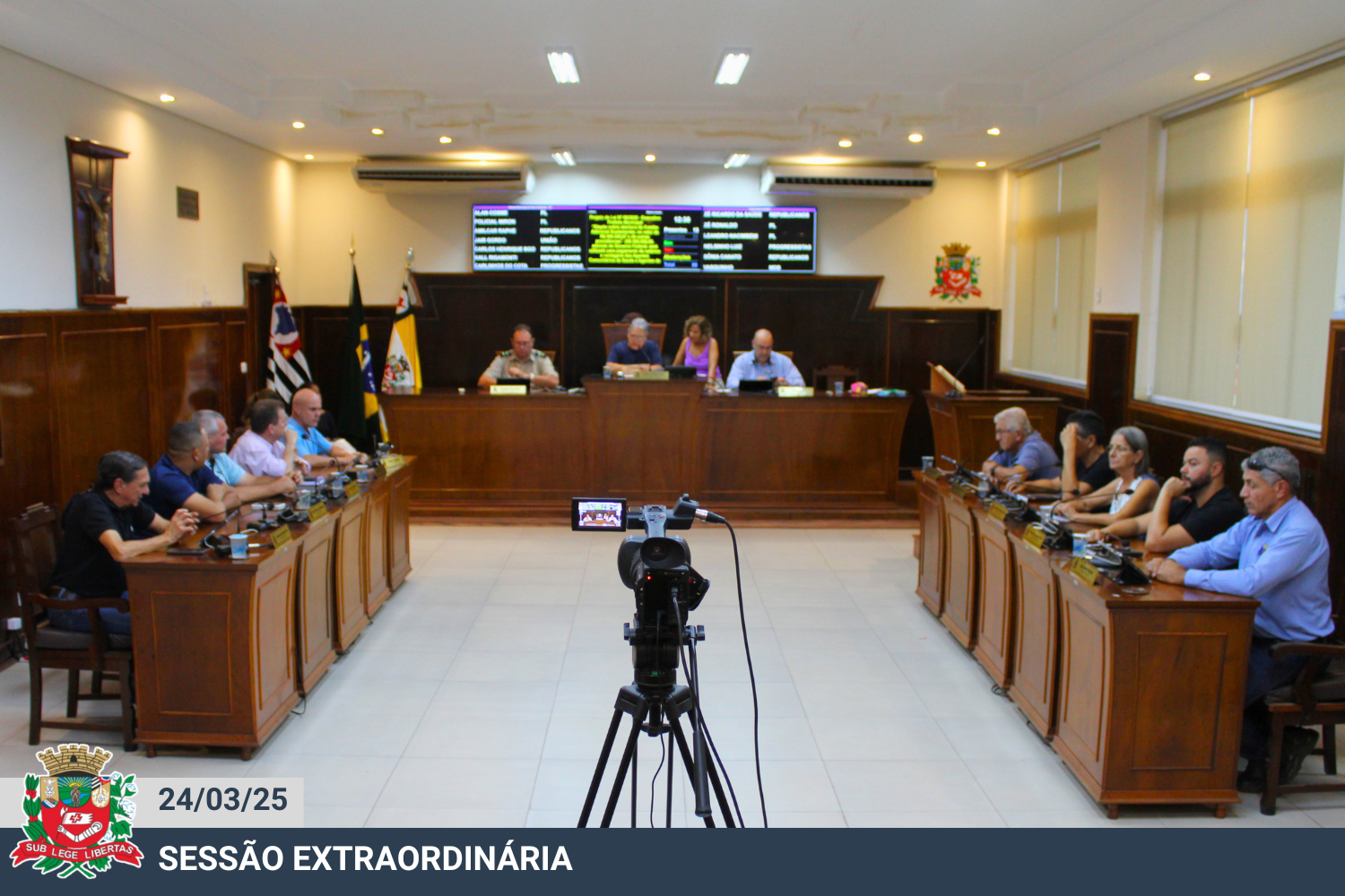 Confira a deliberação dos Projetos de Lei previstos na pauta da sessão extraordinária desta segunda-feira