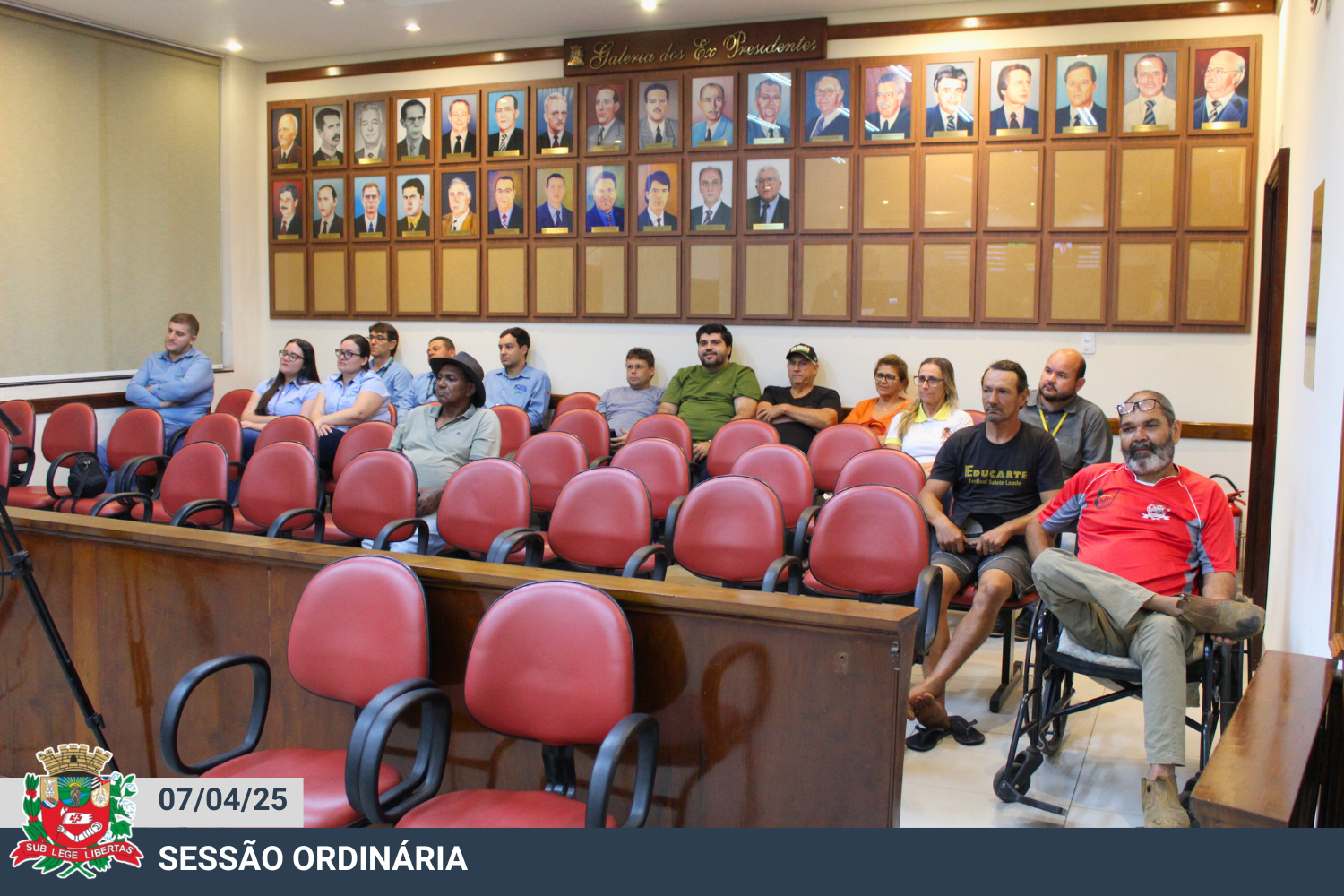 Confira a deliberação dos Projetos previstos na pauta da sessão ordinária de 7 de abril