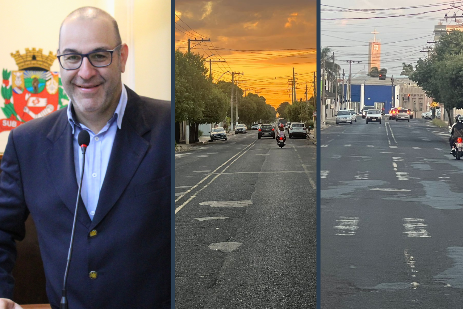 Vereador Amilcar Raphe solicita ao Executivo Municipal solução imediata para o excesso de velocidade empregada pelos motoristas na Avenida Jornalista Paulo Falzetta na Vila Patti