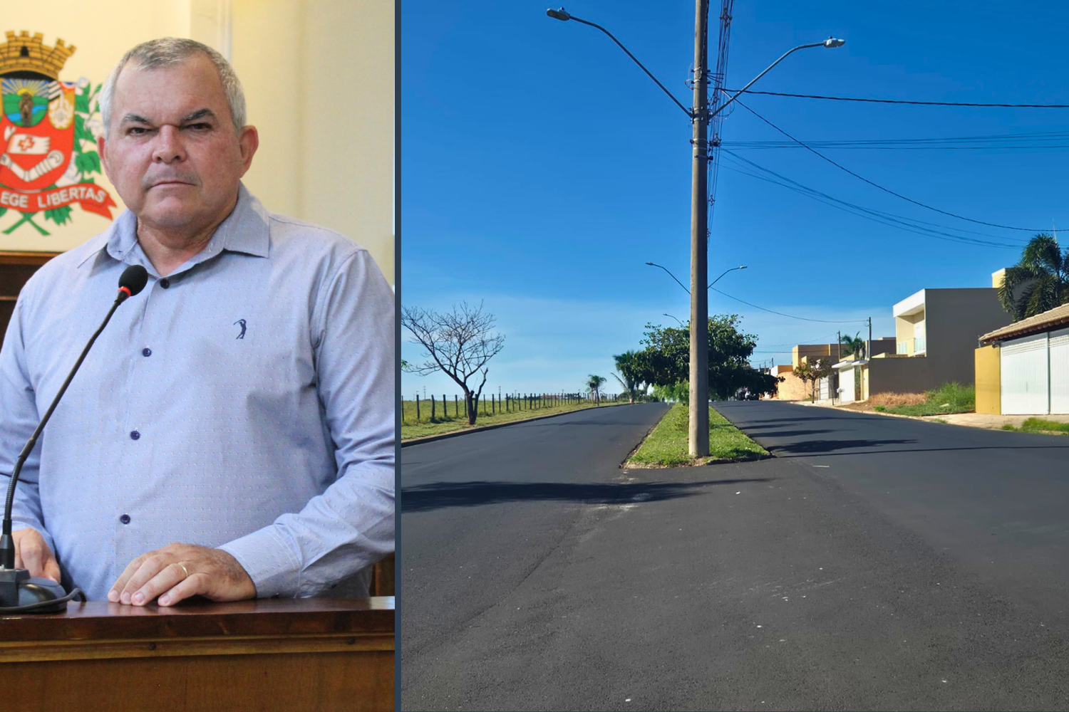 Vereador Leandro Nacimbeni solicita ao Executivo Municipal implantação de ciclovia na Avenida Luiz Baraldo no Residencial Gino de Biasi