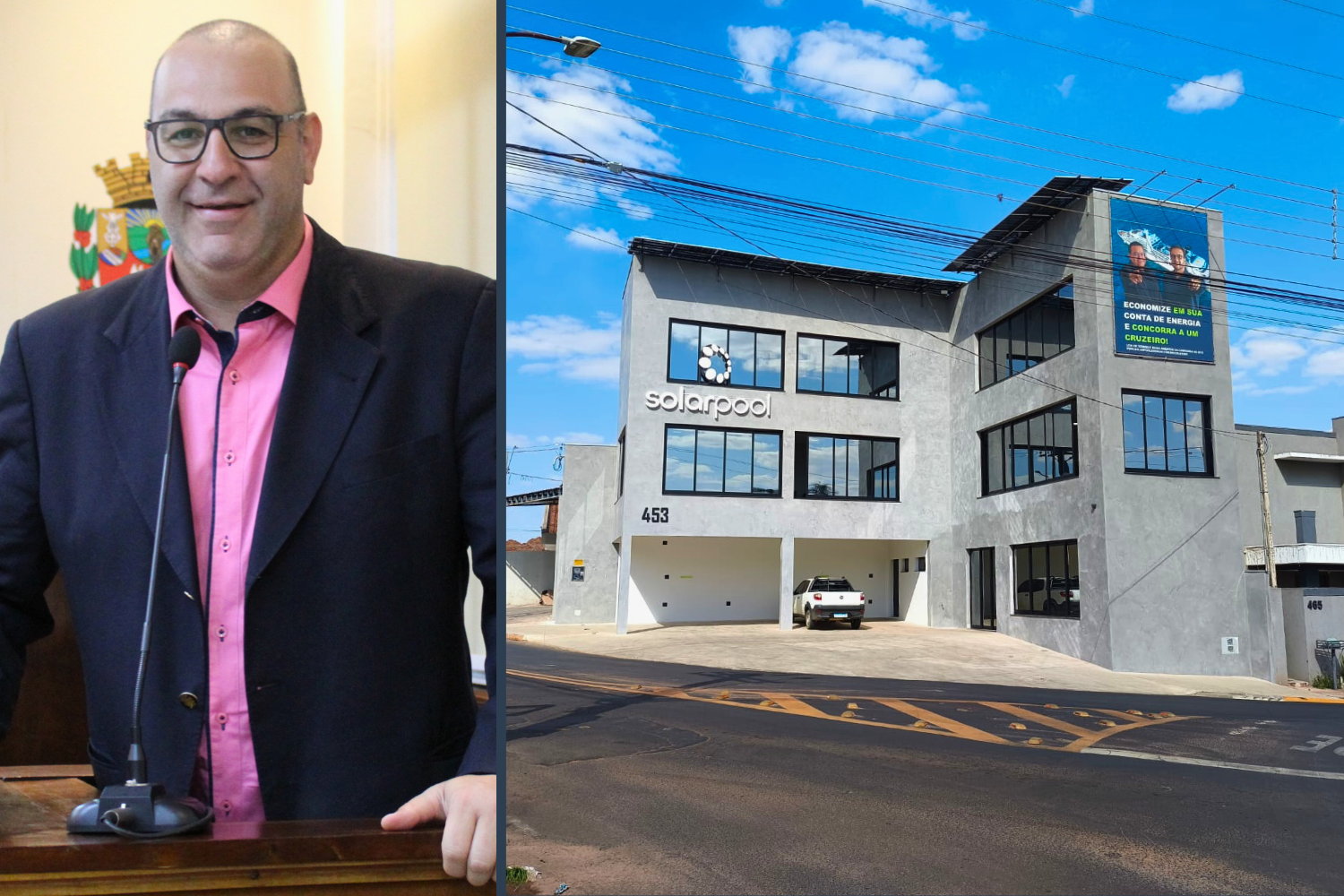 Vereador Amilcar Raphe apresenta Moção de Congratulações à empresa Solarpool pela inauguração da nova sede no Município