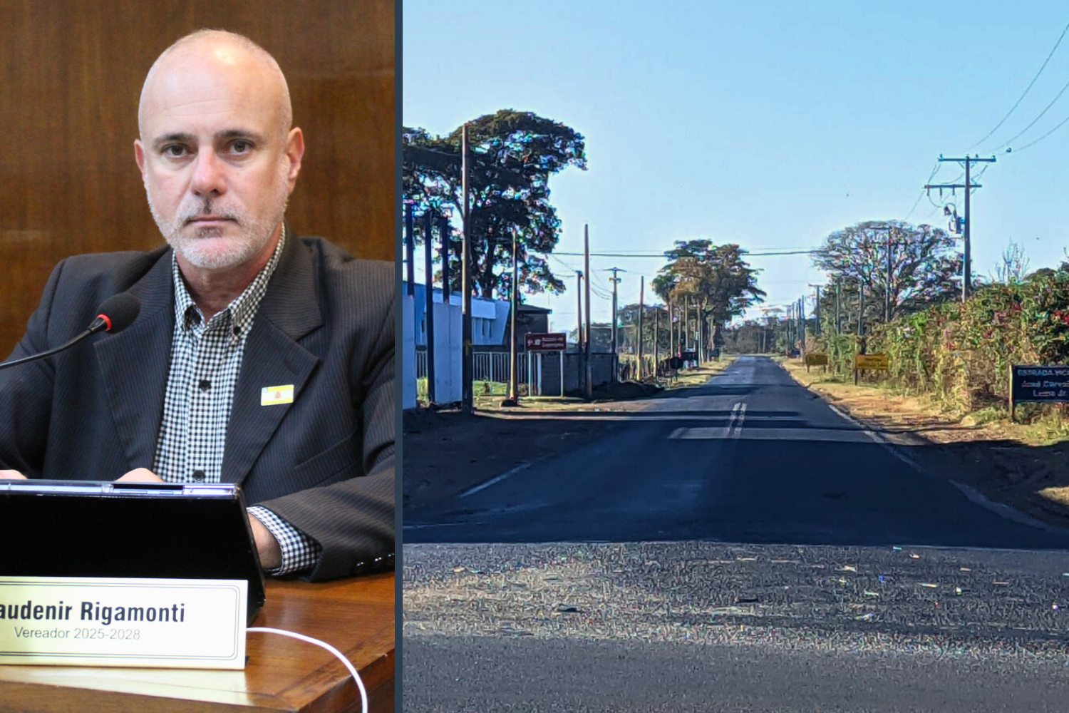 Vereador Kall Rigamonti solicita ao Executivo Municipal implantação de ciclovia na Estrada Vicinal "José Carvalho Leme Júnior"