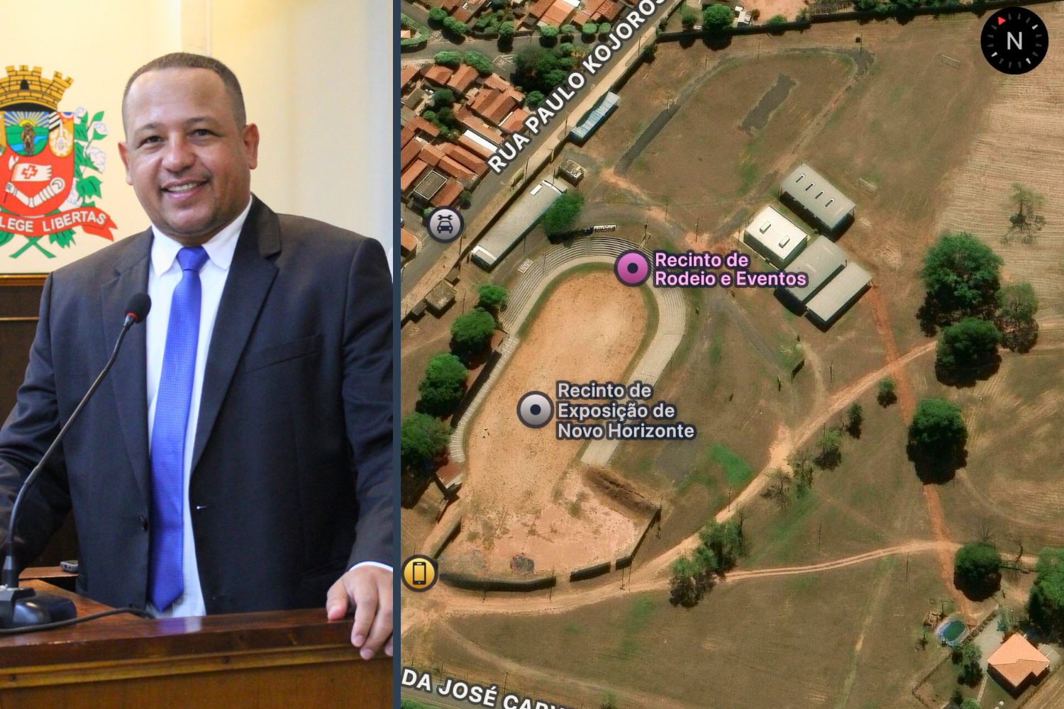 Vereador Carlos Henrique BGO solicita ao Executivo Municipal implantação de um Centro de Eventos dentro do Recinto de Rodeio 