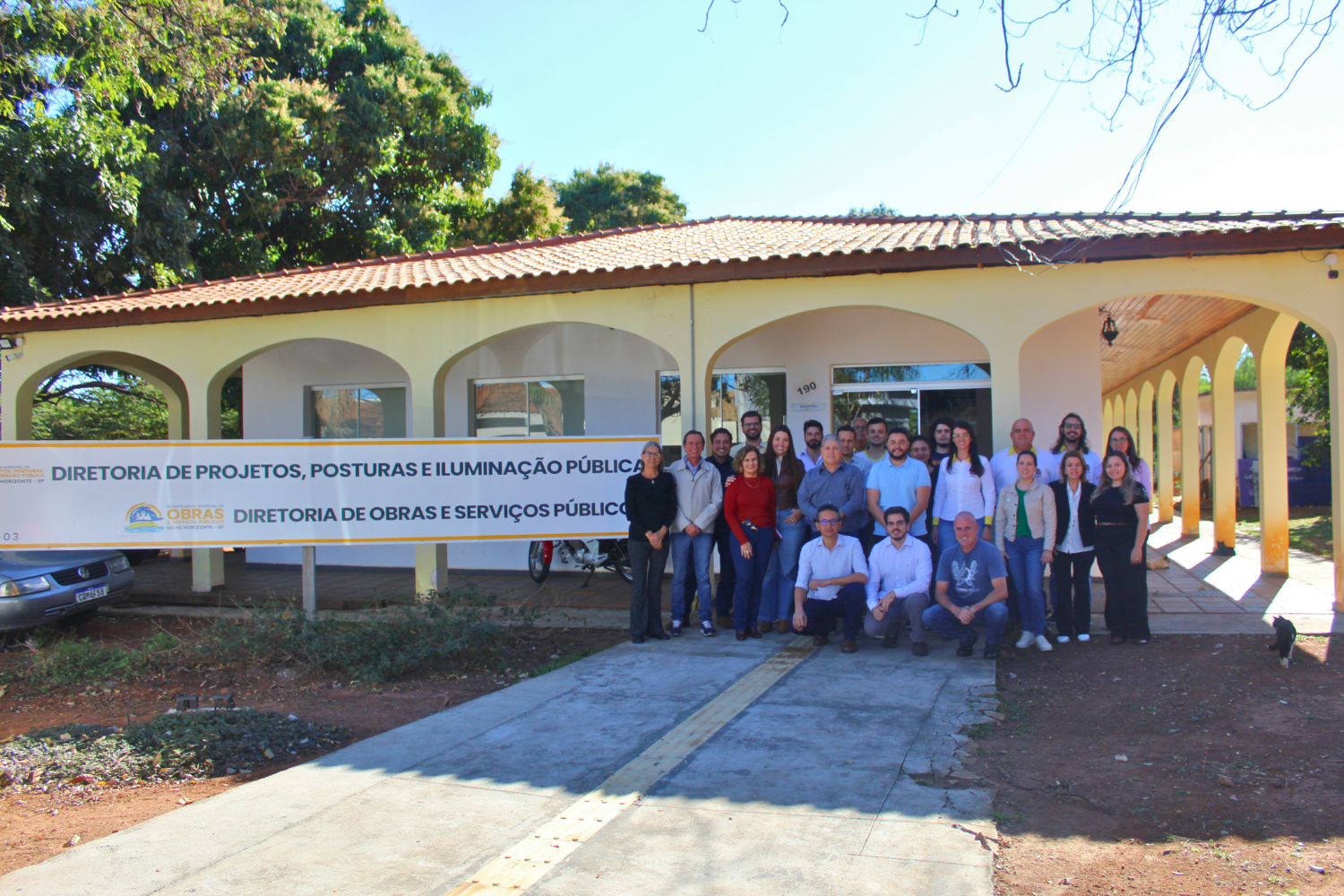 Projeto Câmara Visita esteve na Diretoria Municipal de Projetos, Posturas e Iluminação Pública e no Departamento Municipal de Obras e Serviços Públicos