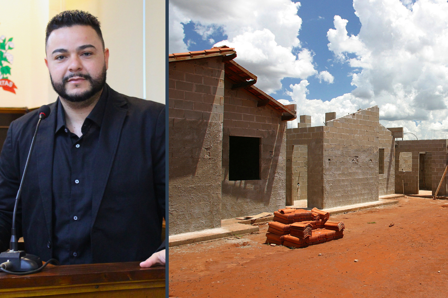Vereador Alan Cosme indaga ao Executivo Municipal sobre o andamento da construção das casas populares cedidas pelo Governo Federal