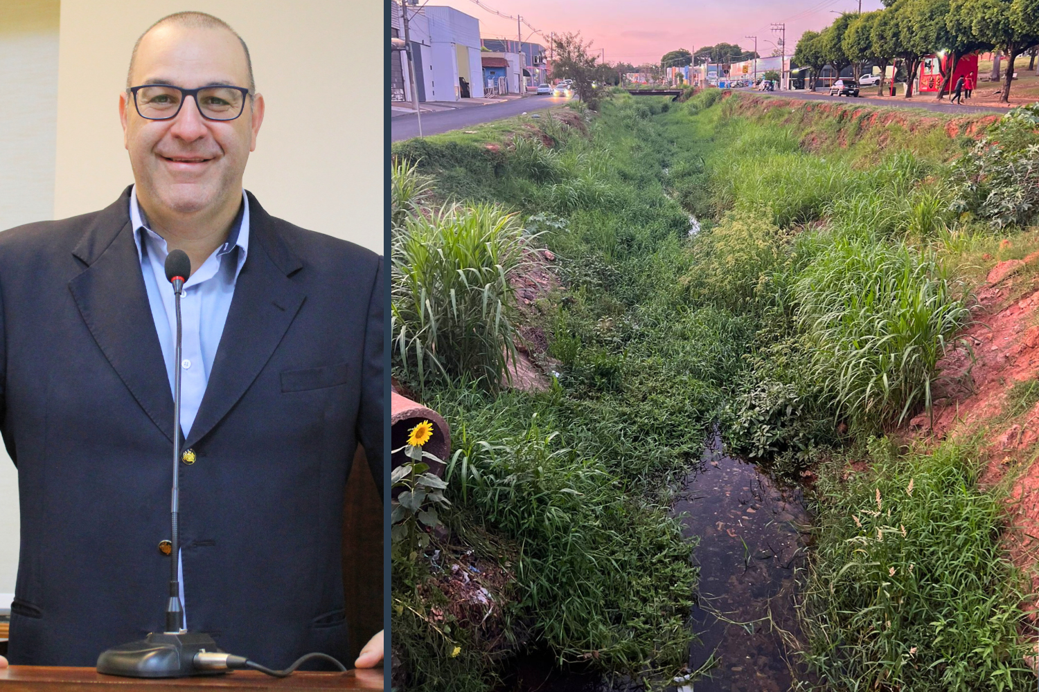 Vereador Amilcar Raphe recorre a Deputados Estaduais por recursos para canalização do Córrego do Cardoso